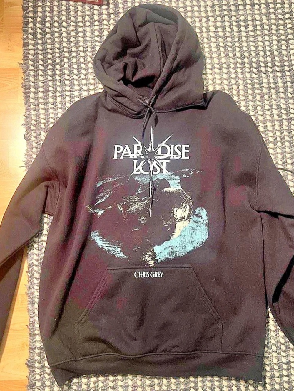 Paradise Lost Tour Chris Grey Graphic Hoodie Large Like New never used